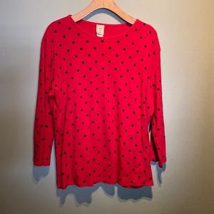 JESS & JANE RED POLKA DOT XL
